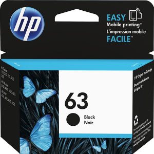 کارتریج جوهرافشان 63 اچ پی مشکی اورجینال HP 63 Black