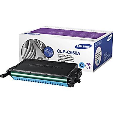 کارتریج CLP-K660B آبی سامسونگ غیراورجینال Samsung CLP-C660B Cyan