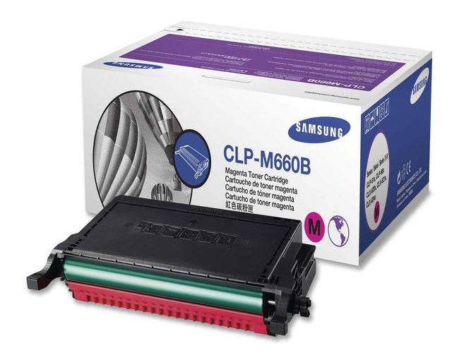 کارتریج CLP-K660B قرمز سامسونگ غیراورجینال Samsung CLP-M660B Magenta