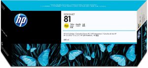 هد پلاتر اچ پی 81 زرد اورجینال HP 81 Yellow Original Printhead