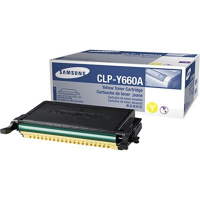 کارتریج CLP-Y660A زرد سامسونگ غیراورجینال Samsung CLP-Y660A Yellow