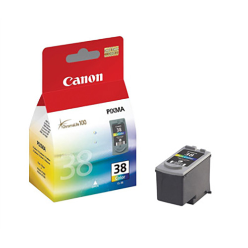 عکس کارتریج CL-38 کانن رنگی