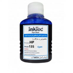 جوهر 100 میل اینکتک داخلی 135 آبی اچ پی Inktec 100ml ink HP 135 Cyan