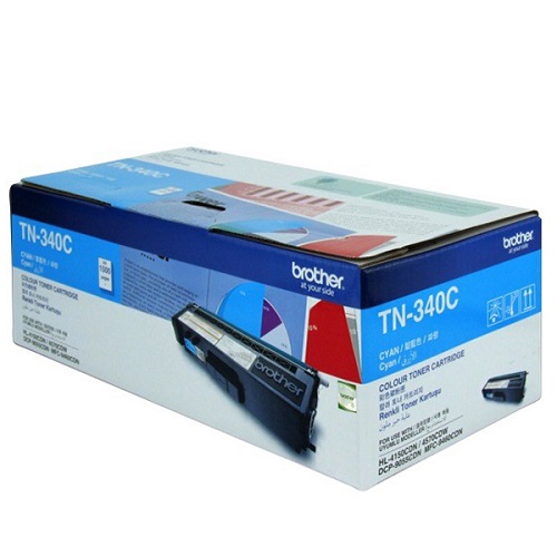 کارتریج TN-340C آبی برادر اورجینال BROTHER TN-340C Cyan