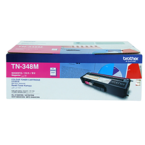 کارتریج TN-348M قرمز برادر اورجینال BROTHER TN-348M Magenta