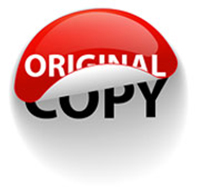 برچسب کپی و اورجینال_ عکس استفاده شده در سایت aloocartridge.com