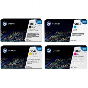 کارتریج 504A اچ پی سری کامل غیراورجینال_ عکس استفاده شده در سایت aloocartridge.com