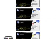 کارتریج لیزری غیر اورجینال اچ پی سری کامل 650A-عکس استفاده شده در سایت aloocartridge.com